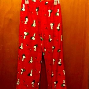 🎄Xmas Snoopy🎄Pajama Pants Size 8